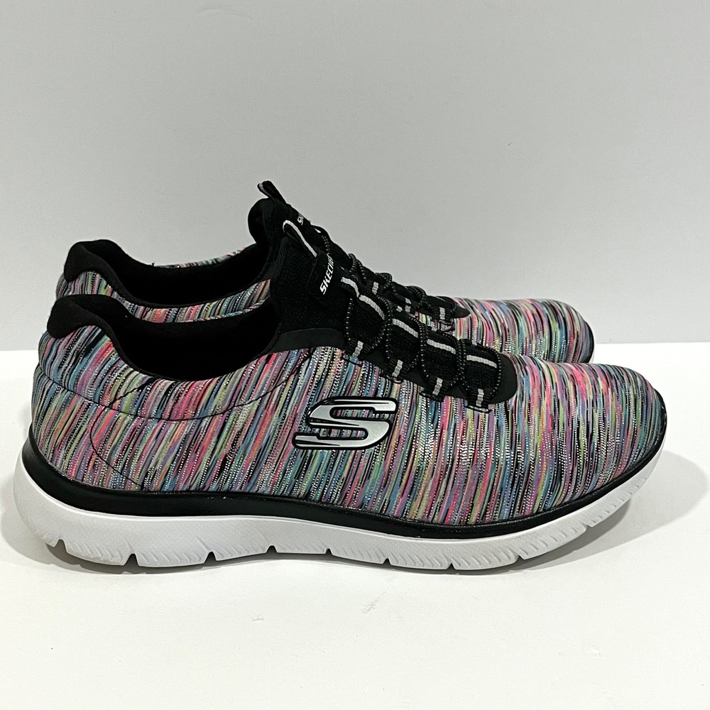 Skechers Women's Summits - Light Dreaming sneakers Black Multi Size 7.5